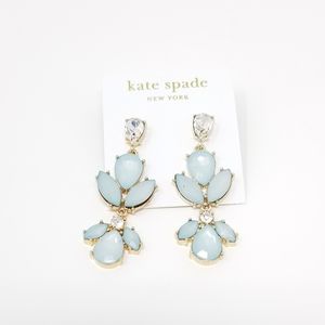 Kate Spade Blue Stoned Earrings